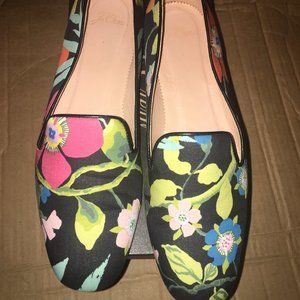 J.CREW Smoking Slippers Liberty Floral